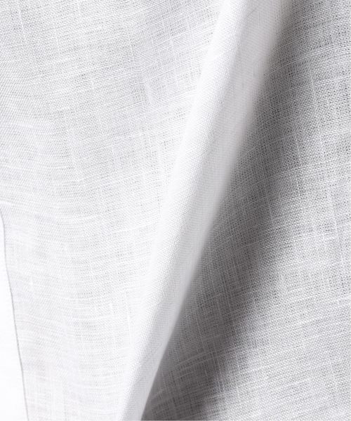 EDIFICE（エディフィス）の「ハードマンリネン バンドカラーシャツ（シャツ/ブラウス・メンズ・ホワイト/ブラック・SMALL/MEDIUM/LARGE）」の16枚目の写真