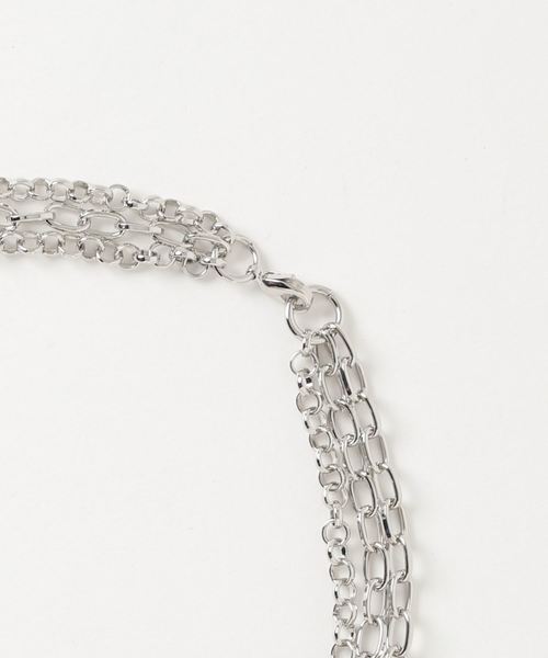 WEGO（ウィゴー）の「WEGO/ドックタグセットネックレス（ネックレス・メンズ・シルバー・FREE）」の2枚目の写真