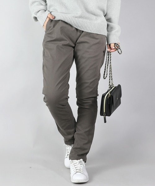 and it_（アンドイット）の「ゆるっくすストレッチデイリーパンツ（その他パンツ・レディース・ブラック/グレー/ベージュ/カーキ/ネイビー/グレー系/ネイビー系/ベージュ系/カーキ系/ブラック系・S/M/L/LL/3L/4L）」の4枚目の写真