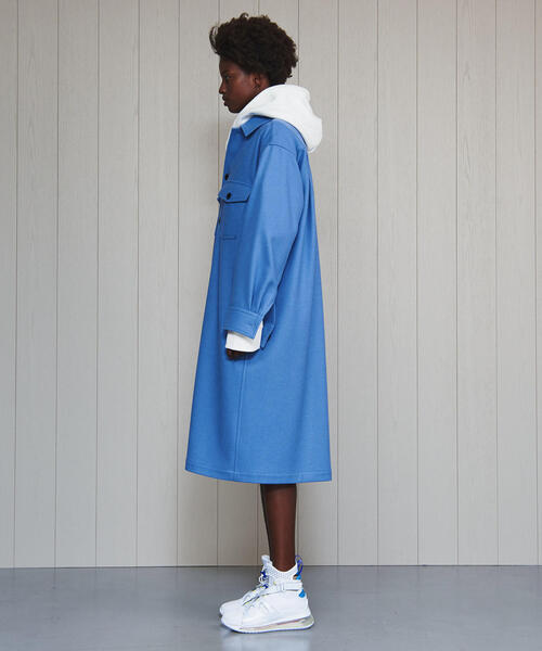 ジャケット・アウター H BEAUTY&YOUTH MELTON LONG CPO JACKET H BEAUTY&YOUTH UNITED ARROWS（エイチビューティーアンドユース