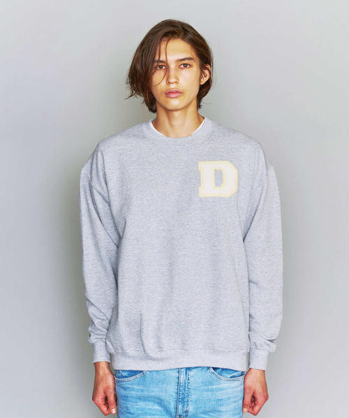 dahl'ia（ダリア）の「＜dahl’ia＞ PATCH SWEAT/スウェット（スウェット・メンズ・ブラック/グレー・MEDIUM/LARGE）」の10枚目の写真