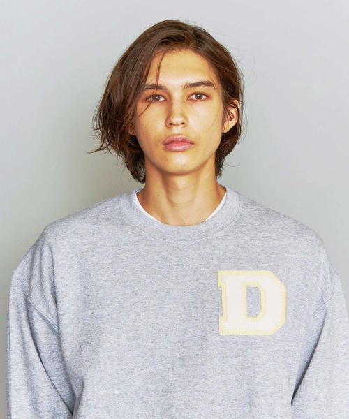 dahl'ia（ダリア）の「＜dahl’ia＞ PATCH SWEAT/スウェット（スウェット・メンズ・ブラック/グレー・MEDIUM/LARGE）」の13枚目の写真
