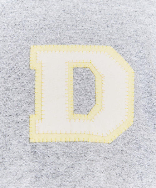dahl'ia（ダリア）の「＜dahl’ia＞ PATCH SWEAT/スウェット（スウェット・メンズ・ブラック/グレー・MEDIUM/LARGE）」の7枚目の写真