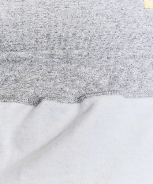 dahl'ia（ダリア）の「＜dahl’ia＞ PATCH SWEAT/スウェット（スウェット・メンズ・ブラック/グレー・MEDIUM/LARGE）」の8枚目の写真