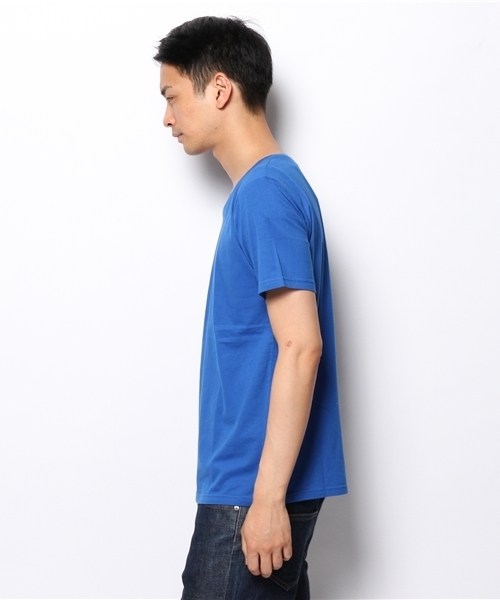WEGO（ウィゴー）の「WEGO/VネックTシャツ（Tシャツ/カットソー・メンズ・ライトピンク/ホワイト/ブラック/ブルー・LARGE/MEDIUM）」の10枚目の写真