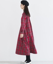 Sunny Cloudsサニークラウズ ponさんのタータンチェックワンピース Sunny clouds（サニークラウズ）の「サニークラウズ ponさんの