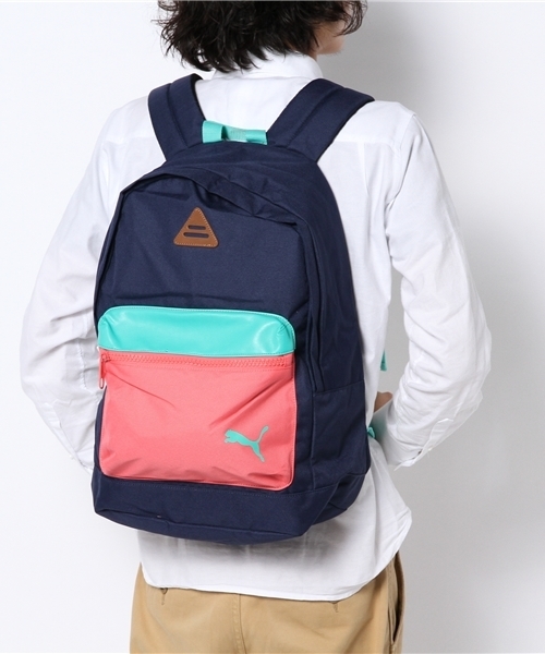 PUMA（プーマ）の「バックパック - I LIKE PUMA（バックパック/リュック・メンズ・ブラック×ブルー/ネイビー・フリー）」の9枚目の写真