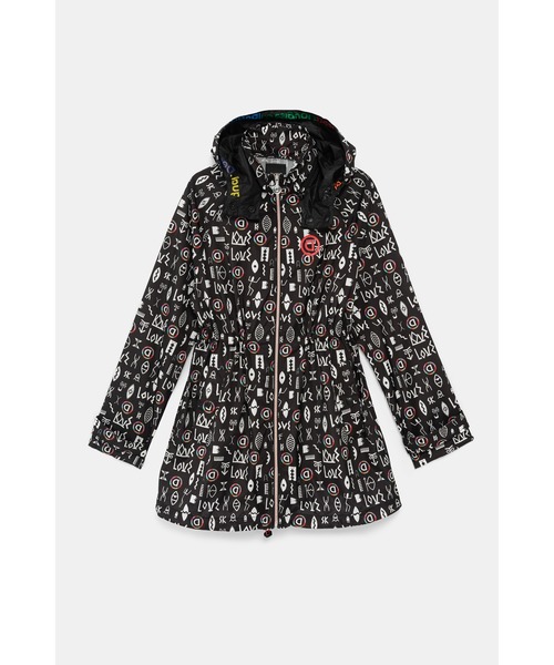 Desigual(デシグアル)の「エコフレンドリーレインコート(その他アウター・レディース・ブラック・2L/S/M/L)」の8枚目の写真
