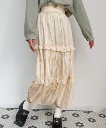 apres jour | キラキラクロスフリルスカート【ZOZOTOWN限定アイテム】(スカート)