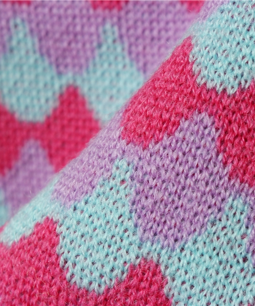 fafa（フェフェ）の「VANDA | ニットカーディガン（カーディガン/ボレロ・キッズ・ブルー系その他/ピンク系その他・110/130/120/95）」の6枚目の写真