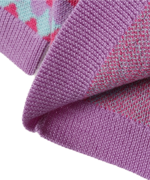 fafa（フェフェ）の「VANDA | ニットカーディガン（カーディガン/ボレロ・キッズ・ブルー系その他/ピンク系その他・110/130/120/95）」の7枚目の写真