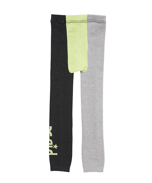 X-girl Stages(エックスガールステージス)の「POP LEGGINGS/ レギンス(レギンス/スパッツ・キッズ・イエロー/ネイビー/アッシュ・SMALL)」の5枚目の写真