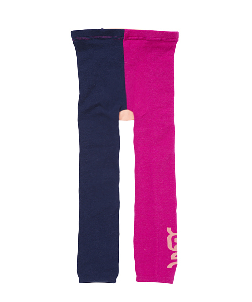 X-girl Stages(エックスガールステージス)の「POP LEGGINGS/ レギンス(レギンス/スパッツ・キッズ・イエロー/ネイビー/アッシュ・SMALL)」の7枚目の写真