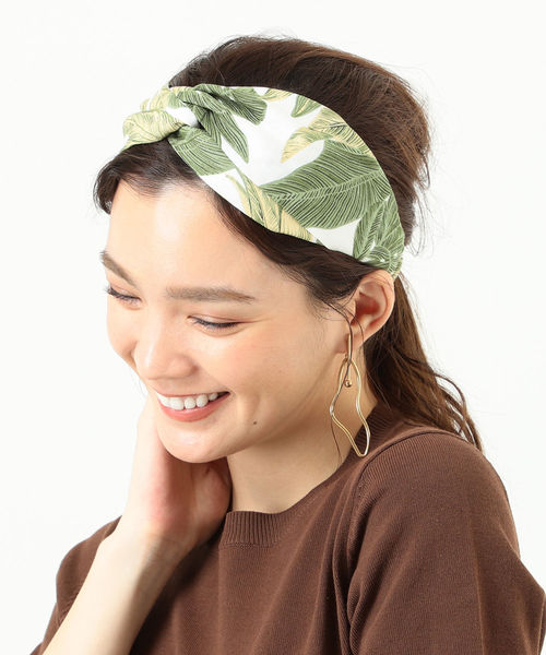 B Ming By Beams ビーミングバイビームス の B Ming By Beams ボタニカル ヘアバンド ヘアバンド Wear