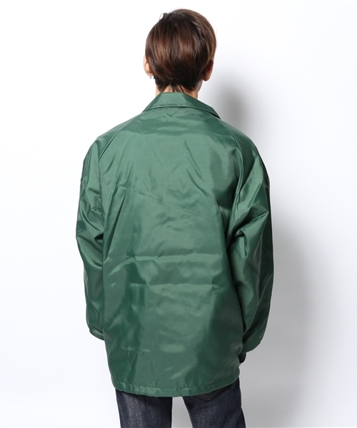 B:MING by BEAMS（ビーミングバイビームス）の「ASW / NYLON COACH  JACKET（ブルゾン・メンズ・ダークグリーン/ネイビー・SMALL/MEDIUM）」の7枚目の写真