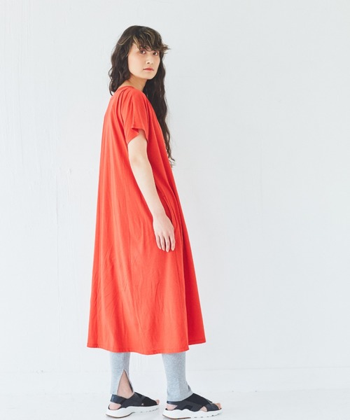 ワンピース M インセクトシールド天竺ワンピ ワンピース Mamoru マモル のファッション