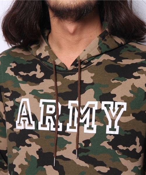 WEGO（ウィゴー）の「WEGO/迷彩ARMYパーカー（パーカー・メンズ・その他1/その他2・MEDIUM/LARGE）」の11枚目の写真