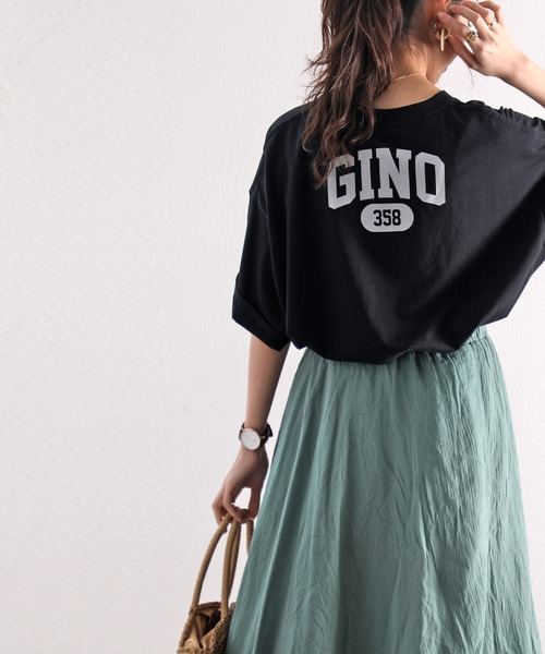 classicalelf(�N���V�J���G���t)��GINO �I�[�o�[�T�C�Y �����O��o�b�N�v�����g���S�N���[�l�b�NT�V���c�i�����j(T�V���c/�J�b�g�\�[)