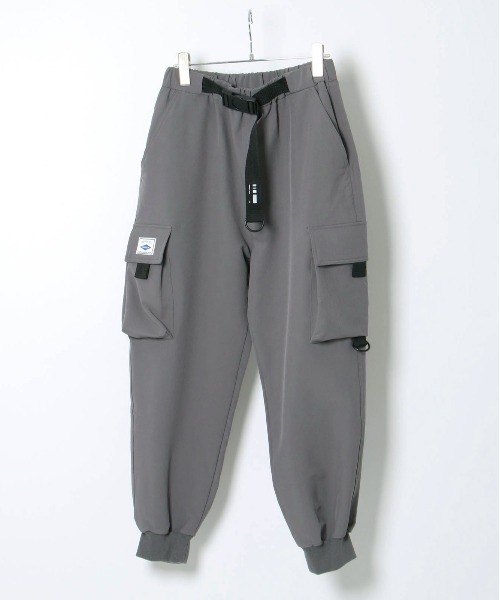 NO NEED（ノーニード）の「ストレッチデザインポケットジョガーカーゴパンツ（カーゴパンツ・メンズ・ブラック/グレー/オリーブ・L/XL）」の13枚目の写真