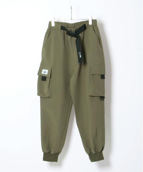 NO NEED（ノーニード）の「ストレッチデザインポケットジョガーカーゴパンツ（カーゴパンツ・メンズ・ブラック/グレー/オリーブ・L/XL）」の15枚目の写真