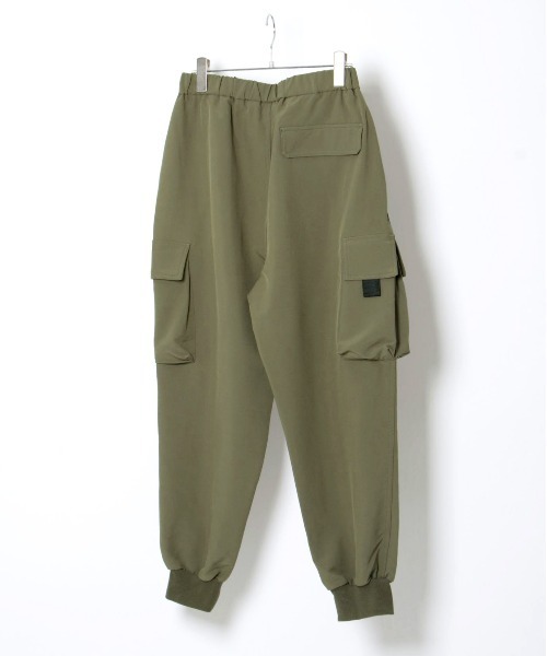 NO NEED（ノーニード）の「ストレッチデザインポケットジョガーカーゴパンツ（カーゴパンツ・メンズ・ブラック/グレー/オリーブ・L/XL）」の14枚目の写真
