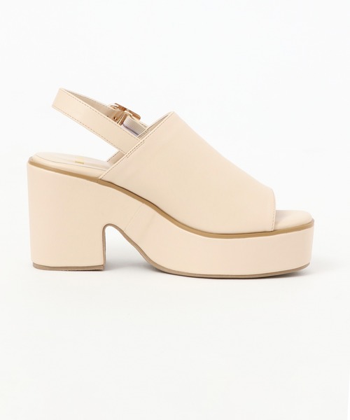 Heather(ヘザー)の「コウブカサンダル 888697(サンダル・レディース・アイボリー/ブラック/チェック・S/M/L)」の5枚目の写真