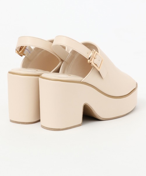 Heather(ヘザー)の「コウブカサンダル 888697(サンダル・レディース・アイボリー/ブラック/チェック・S/M/L)」の6枚目の写真