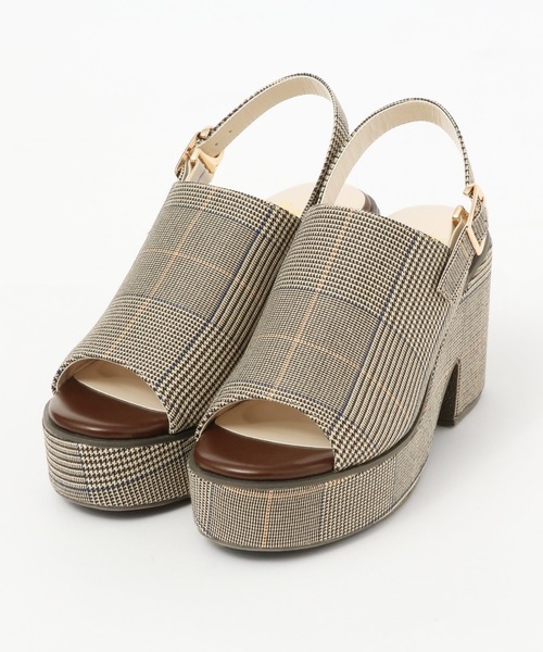 Heather(ヘザー)の「コウブカサンダル 888697(サンダル・レディース・アイボリー/ブラック/チェック・S/M/L)」の17枚目の写真