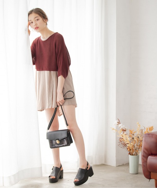 Heather(ヘザー)の「コウブカサンダル 888697(サンダル・レディース・アイボリー/ブラック/チェック・S/M/L)」の13枚目の写真