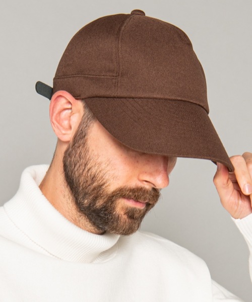 MR.OLIVE（ミスターオリーブ）の「RETORO POLYESTER TWILL / SIDE MisteR. TWILL シークレット キャップ（キャップ・メンズ・ブラック/ブラウン/グレー・FREE）」の2枚目の写真