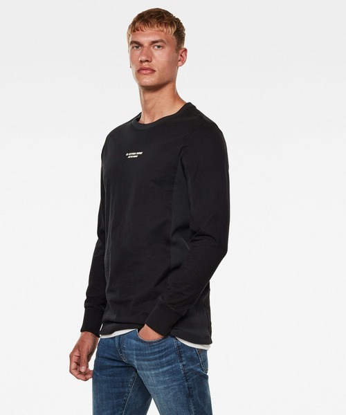 G-STAR(ジースター)の「Motac Logo T-Shirt(Tシャツ/カットソー・メンズ・ダークブラック/ベージュ系その他/ダークブルー/グリーン系その他・SMALL/MEDIUM/X-LARGE/X-SMALL/LARGE)」の5枚目の写真