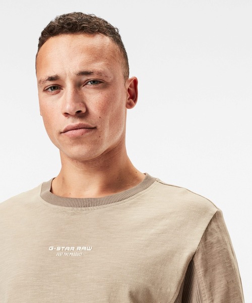 G-STAR(ジースター)の「Motac Logo T-Shirt(Tシャツ/カットソー・メンズ・ダークブラック/ベージュ系その他/ダークブルー/グリーン系その他・SMALL/MEDIUM/X-LARGE/X-SMALL/LARGE)」の13枚目の写真