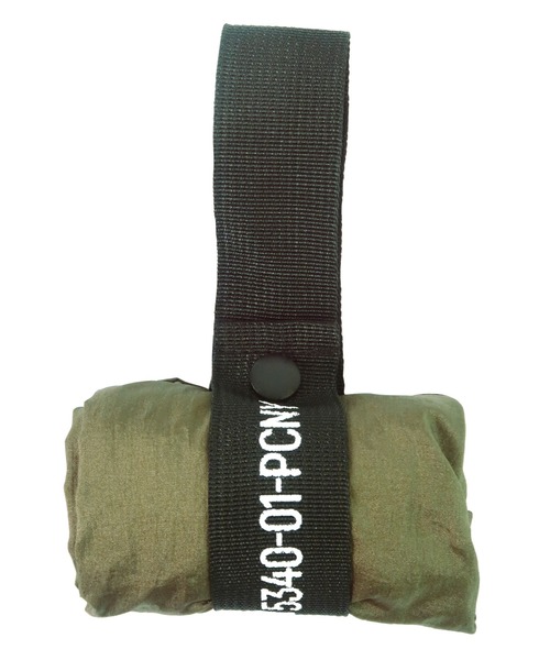 POST GENERAL（ポストジェネラル）の「【POST GENERAL/ポストジェネラル】パッカブル パラシュート ナイロン バッグ/#P/G 008（エコバッグ/サブバッグ・メンズ・オリーブ/ブラウン/ブラック/シルバー/ブルー/ホワイト・FREE/ONE SIZE）」の8枚目の写真