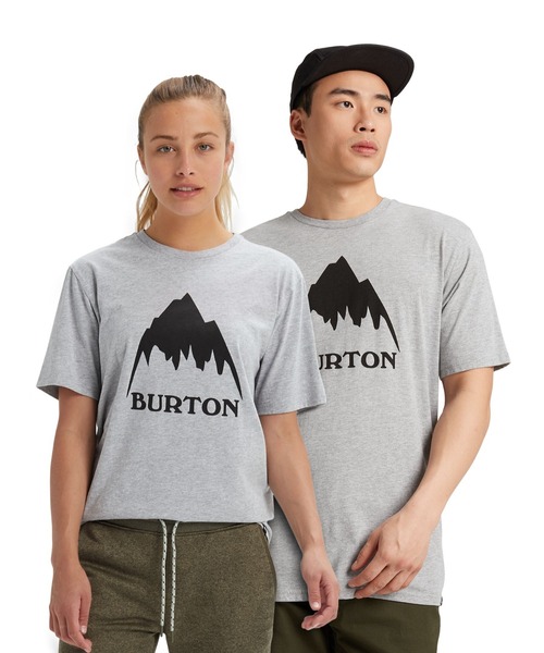 BURTON（バートン）の「オーガニックコットン 半袖 BIG ロゴ Tシャツ（Tシャツ/カットソー・メンズ・ブルー/オリーブ/ブラック/グレー・L/S/M/XS/XL）」の3枚目の写真
