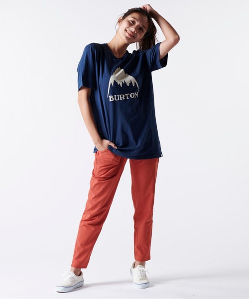 BURTON（バートン）の「オーガニックコットン 半袖 BIG ロゴ Tシャツ（Tシャツ/カットソー・メンズ・ブルー/オリーブ/ブラック/グレー・L/S/M/XS/XL）」の9枚目の写真