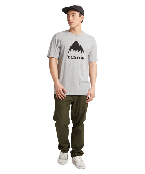 BURTON（バートン）の「オーガニックコットン 半袖 BIG ロゴ Tシャツ（Tシャツ/カットソー・メンズ・ブルー/オリーブ/ブラック/グレー・L/S/M/XS/XL）」の18枚目の写真