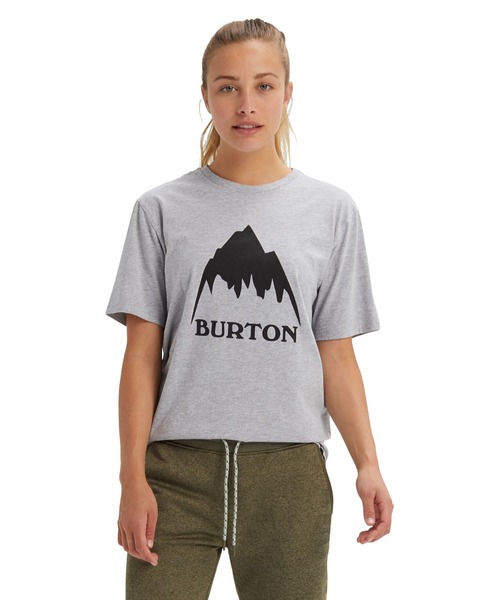 BURTON（バートン）の「オーガニックコットン 半袖 BIG ロゴ Tシャツ（Tシャツ/カットソー・メンズ・ブルー/オリーブ/ブラック/グレー・L/S/M/XS/XL）」の21枚目の写真