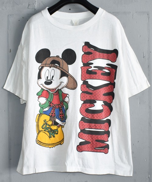 Oldmickey オールドミッキー の ヴィンテージ古着 Mickey ミッキー プリントtシャツ Tシャツ カットソー Wear
