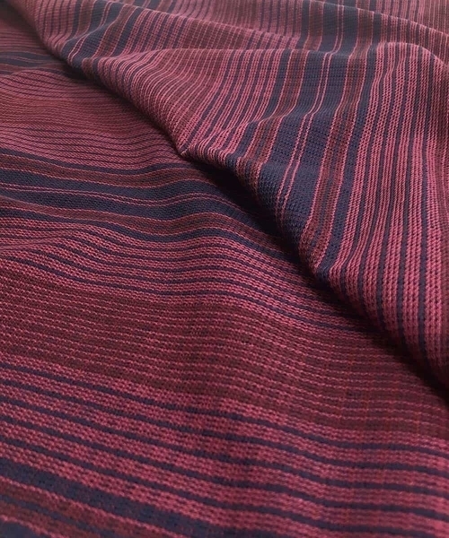 MICHEL KLEIN HOMME   （ミッシェルクランオム）の「シャツ（ラッセルリバーチェック）（Tシャツ/カットソー・メンズ・ベージュ/パープル/ネイビー・MEDIUM/LARGE/X-LARGE）」の11枚目の写真