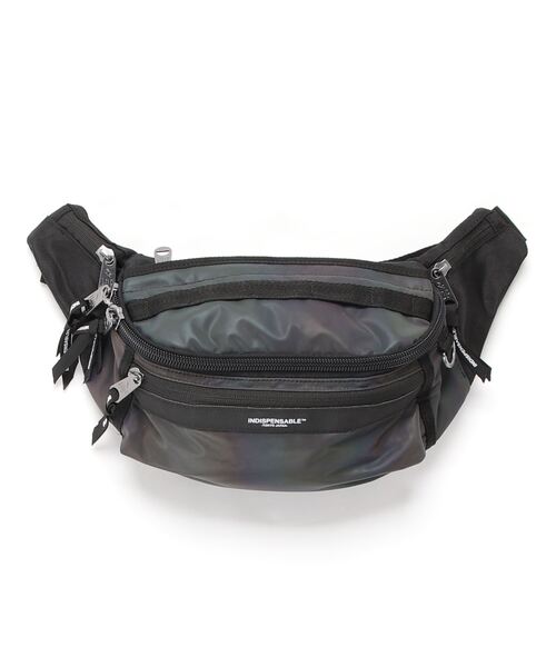 INDISPENSABLE （インディスペンサブル）の「INDISPENSABLE BELT BAG “ATTACH” AURORA（ボディ