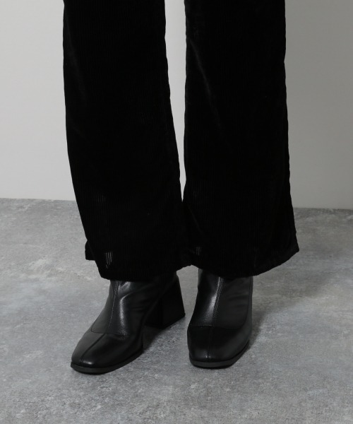 PAGEBOY（ページボーイ）の「エアリーベロアルーズパンツ【セミフレアシルエット】（その他パンツ・レディース・ブラック/ダークブラウン/アクア/パープル・FREE）」の19枚目の写真