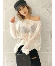 GYDA | 透かしニット TOPS(ニット/セーター)