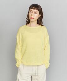 BEAUTY&YOUTH UNITED ARROWS | BY コットンテープヤーンボートネックニット(ニット/セーター)
