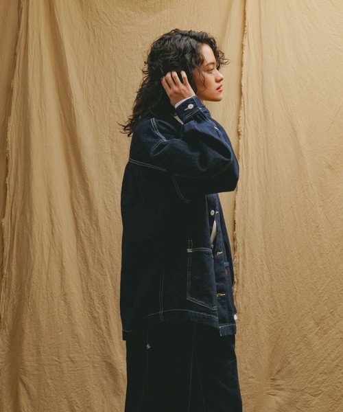 リーバイスレッド WOMEN'S DENIM CHORE COAT カバーオール Levi's（リーバイス）の「Levi's(R) RED DENIM CHORE COAT