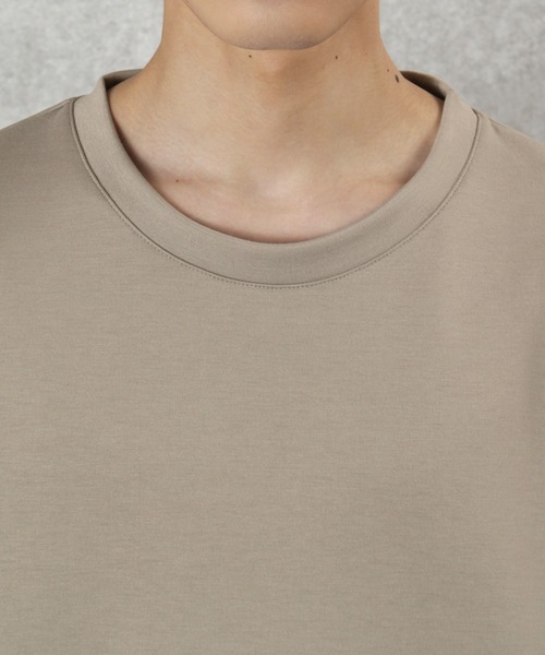 make a ray!（メイク ア レイ！）の「ダンボールニット ビッグシルエット クルーネック スウェット/ライトトレーナー（スウェット・メンズ・ブラック/ベージュ/ピンク・M/L/XL）」の12枚目の写真