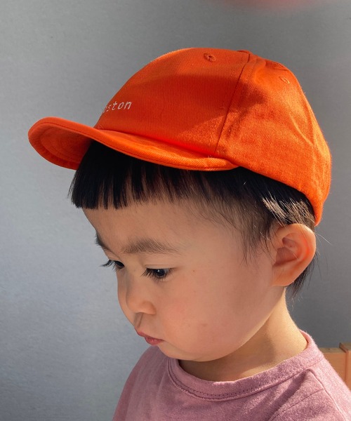 GRIN BUDDY（グリンバディ）の「【GRIN BUDDY/グリンバディ】キッズ ビビッドカラーキャップ/USA Twill Cap（キャップ・キッズ・ブラック/ピンク/オレンジ/グリーン/ブルー系その他・52/54/56）」の5枚目の写真