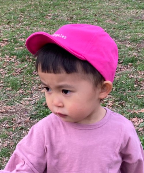 GRIN BUDDY（グリンバディ）の「【GRIN BUDDY/グリンバディ】キッズ ビビッドカラーキャップ/USA Twill Cap（キャップ・キッズ・ブラック/ピンク/オレンジ/グリーン/ブルー系その他・52/54/56）」の10枚目の写真