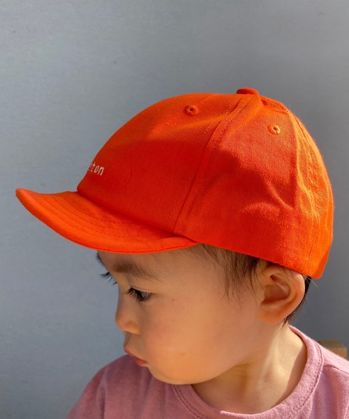 GRIN BUDDY（グリンバディ）の「【GRIN BUDDY/グリンバディ】キッズ ビビッドカラーキャップ/USA Twill Cap（キャップ・キッズ・ブラック/ピンク/オレンジ/グリーン/ブルー系その他・52/54/56）」の8枚目の写真