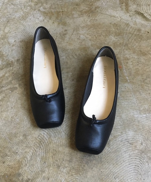 THE ROW ザロウスクエアトゥ パンプスバレエシューズ