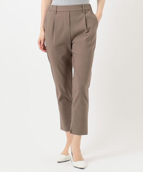 ANY SIS(エニィスィス)の「【L'aube】ミラクルストレッチ テーパードパンツ(その他パンツ・レディース・ブラック系/黄土色系/ベージュ系/ライトグリーン系/ブラウン系・1/2/3)」の14枚目の写真